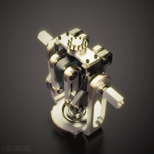 美的不同尋常的機(jī)械動(dòng)圖，壓鑄廠家應(yīng)該收藏一下